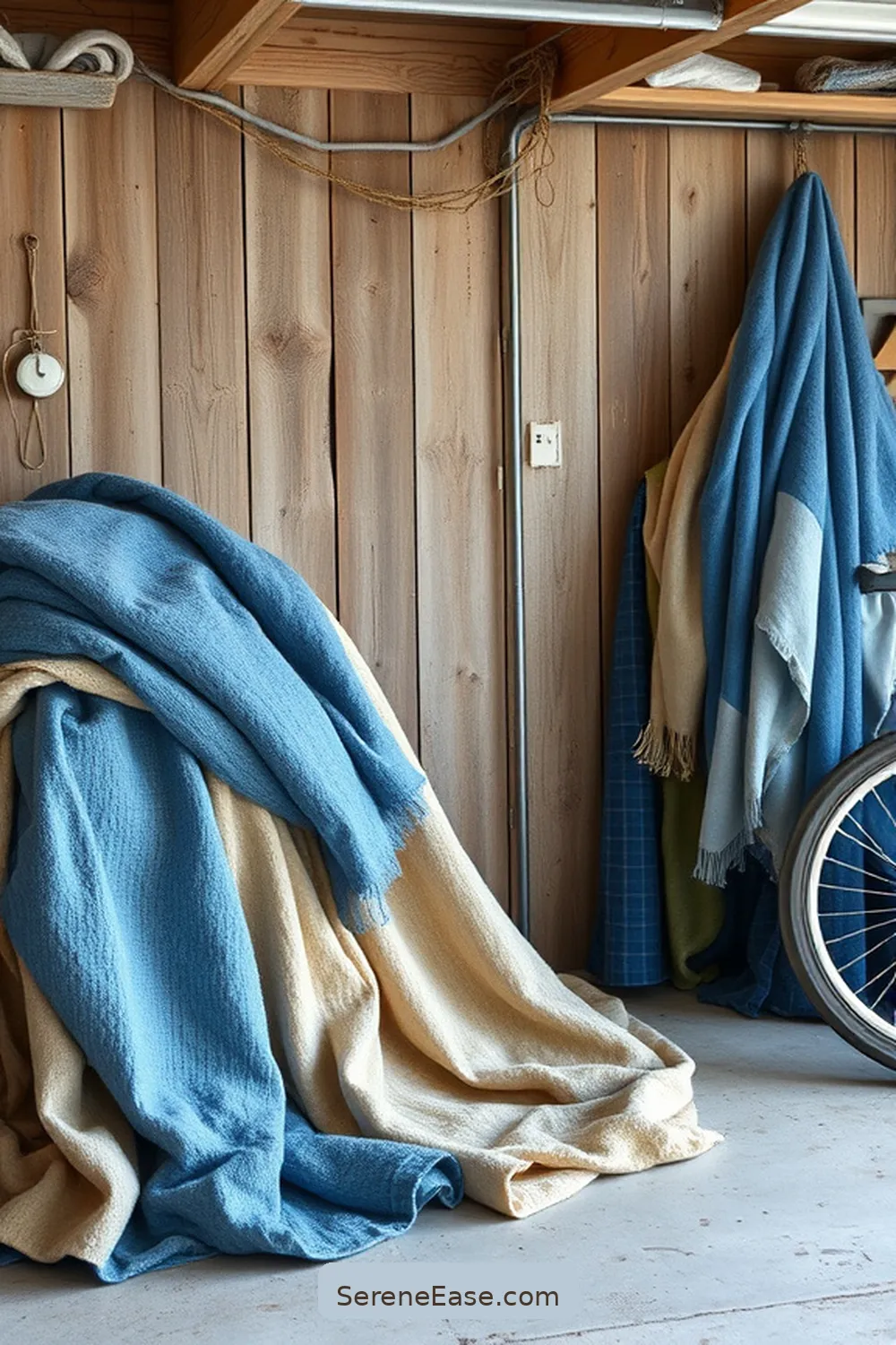 25 Monochromatic Coastal Style Ideas for Your Garage 25 Textured Fabrics for Softness for 25 Monochromatic Coastal Style Ideas for Your Garage