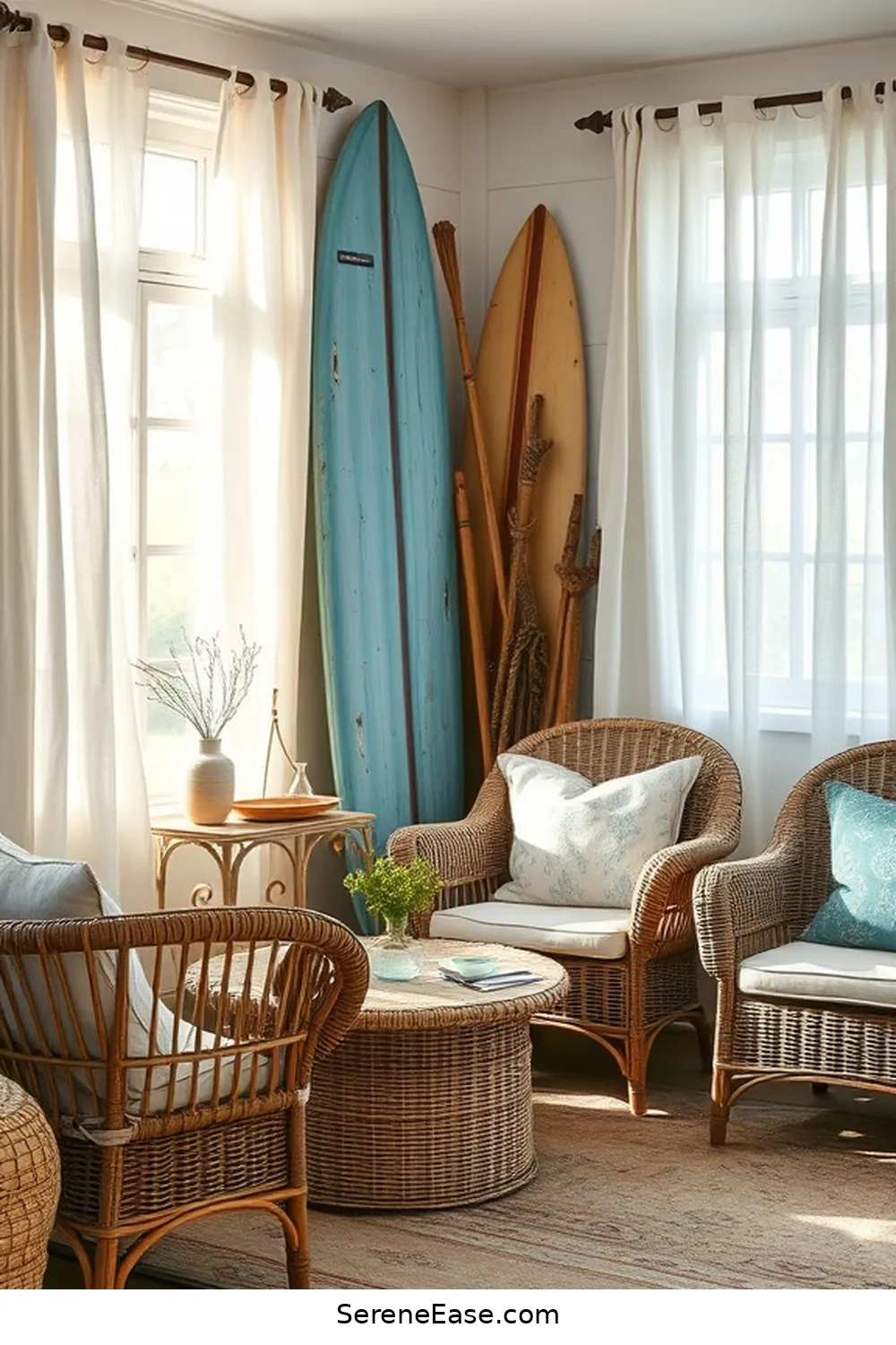 25 Monochromatic Coastal Style Ideas for Your Garage 21 Vintage Coastal Finds for Character for 25 Monochromatic Coastal Style Ideas for Your Garage