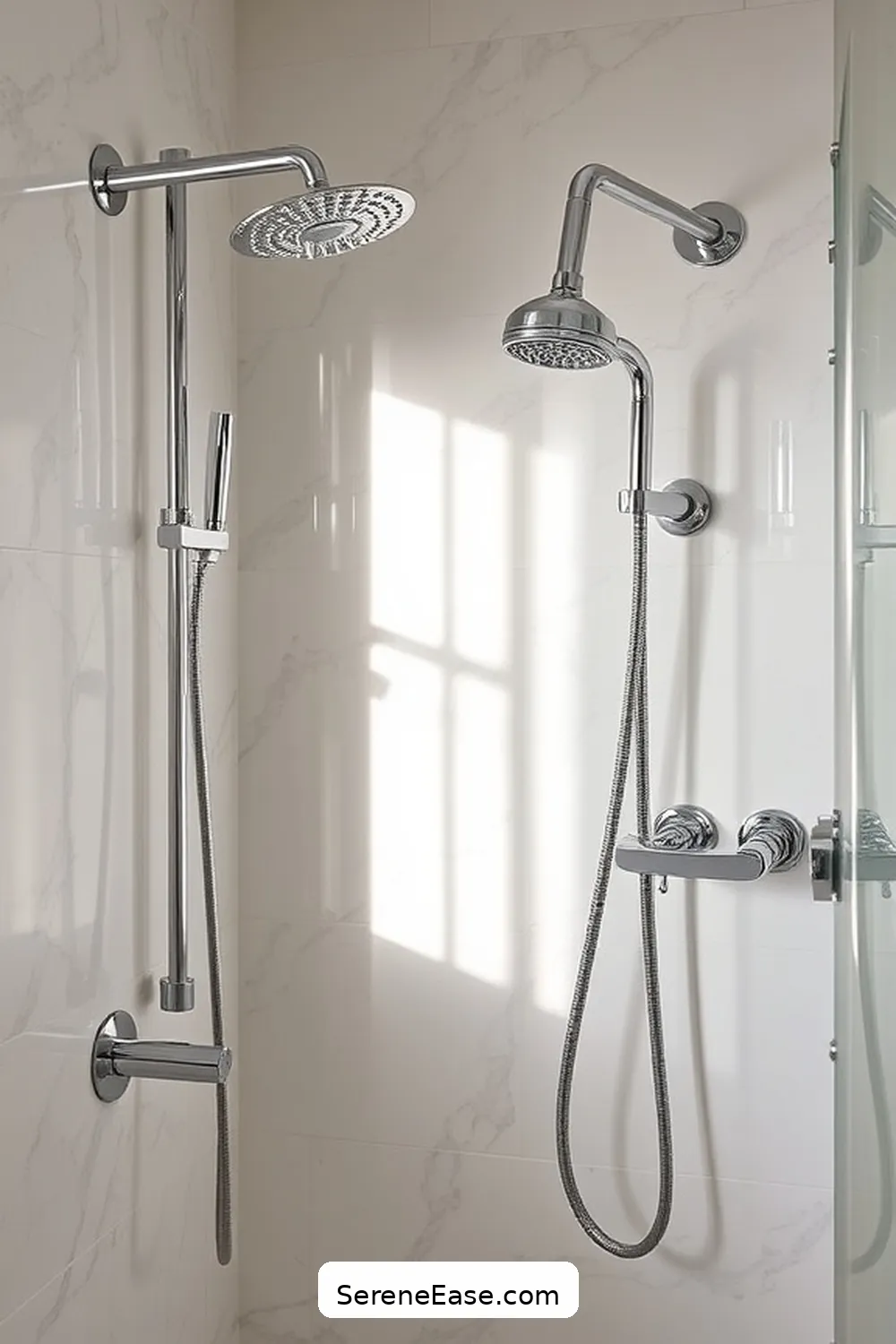 25 Stunning Metallic Accents for a Mid-Century Modern Bathroom 3 Chrome Shower Fixtures for 25 Stunning Metallic Accents for a Mid-Century Modern Bathroom