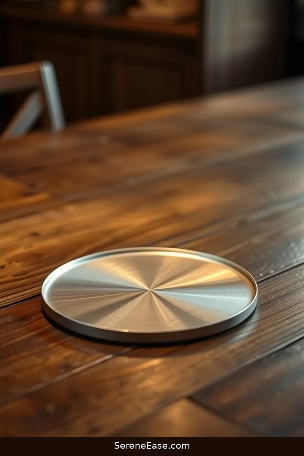 25 Stunning Metallic Accents to Elevate Industrial Dining Room Style 24 Aluminum Coasters for 25 Stunning Metallic Accents to Elevate Industrial Dining Room Style