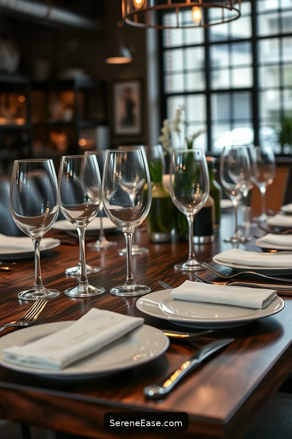 25 Stunning Metallic Accents to Elevate Industrial Dining Room Style 8 Silver Flatware for 25 Stunning Metallic Accents to Elevate Industrial Dining Room Style