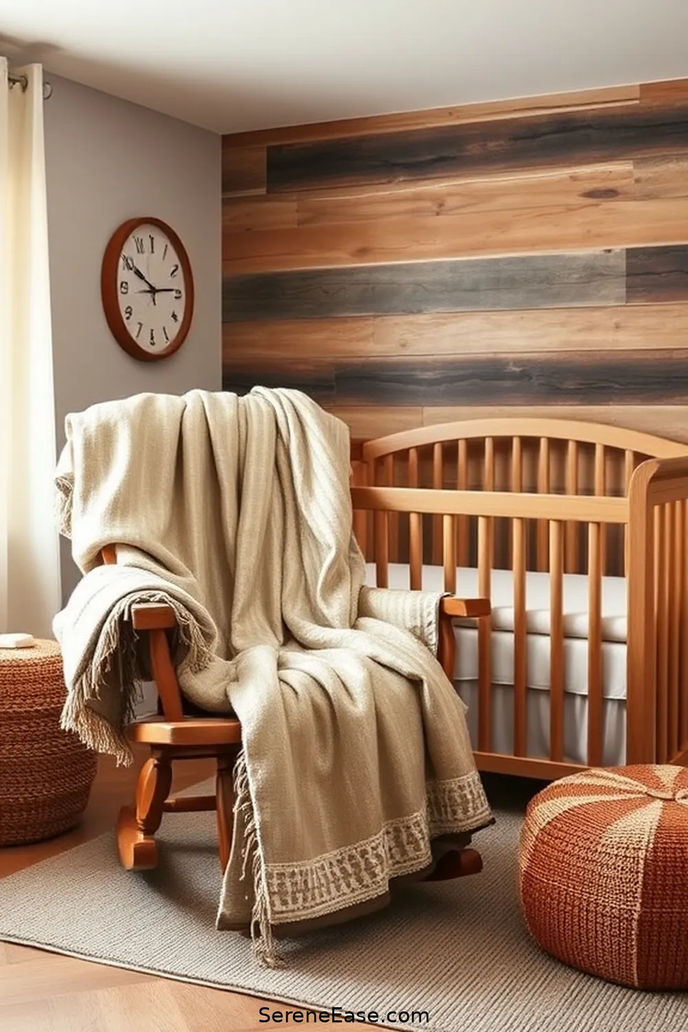 25 Ways Metallic Accents Enhance Rustic Nursery Style 12 Incorporating Metallic Throw Blankets for 25 Ways Metallic Accents Enhance Rustic Nursery Style