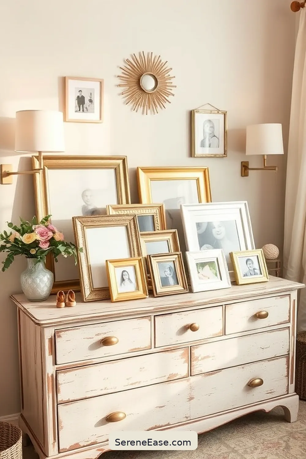 25 Ways Metallic Accents Enhance Rustic Nursery Style 7 Selecting Metallic Picture Frames for 25 Ways Metallic Accents Enhance Rustic Nursery Style