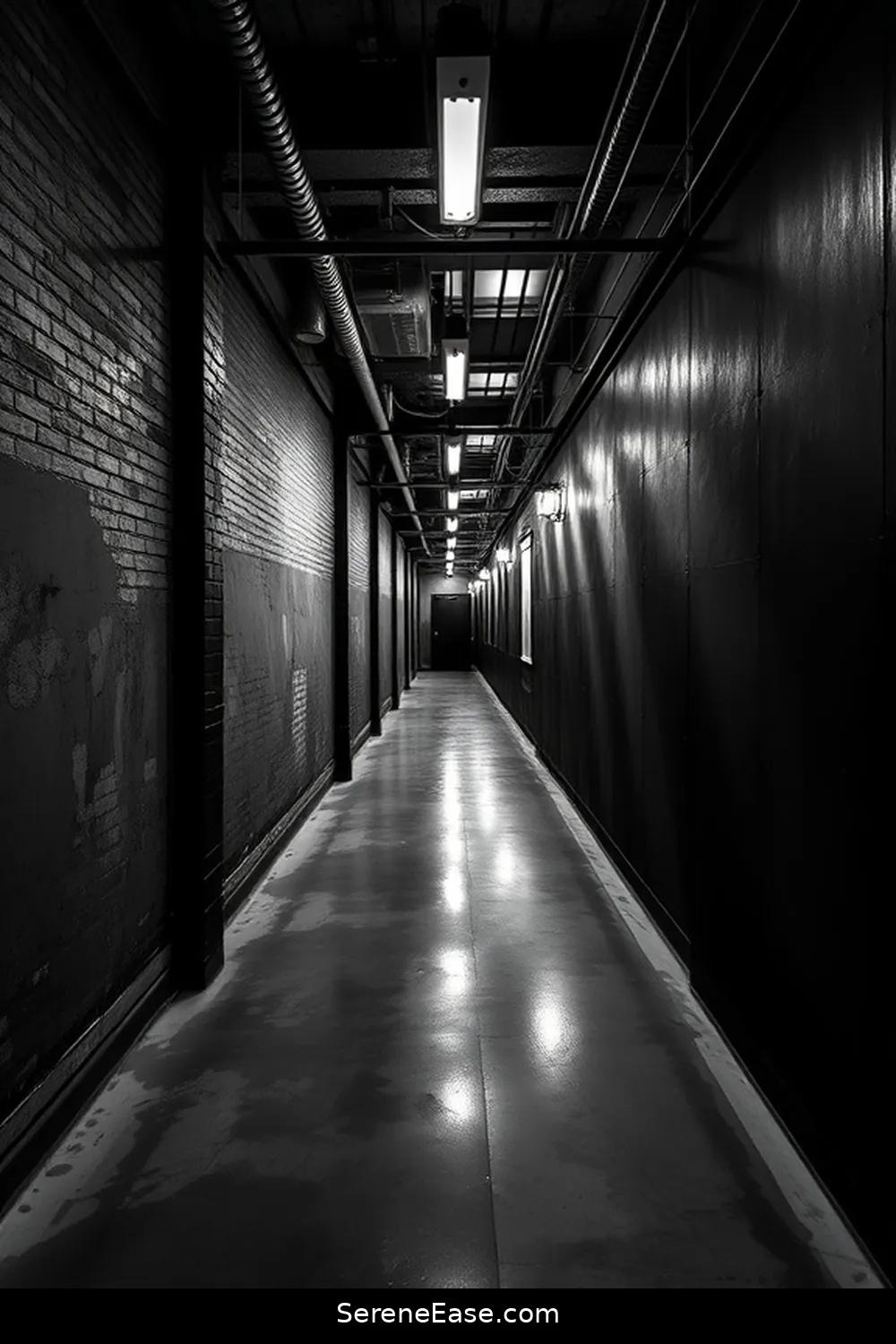 25 Ways to Achieve Black and White Industrial Style in Your Hallway 24 Incorporate Black and White Photography for 25 Ways to Achieve Black and White Industrial Style in Your Hallway