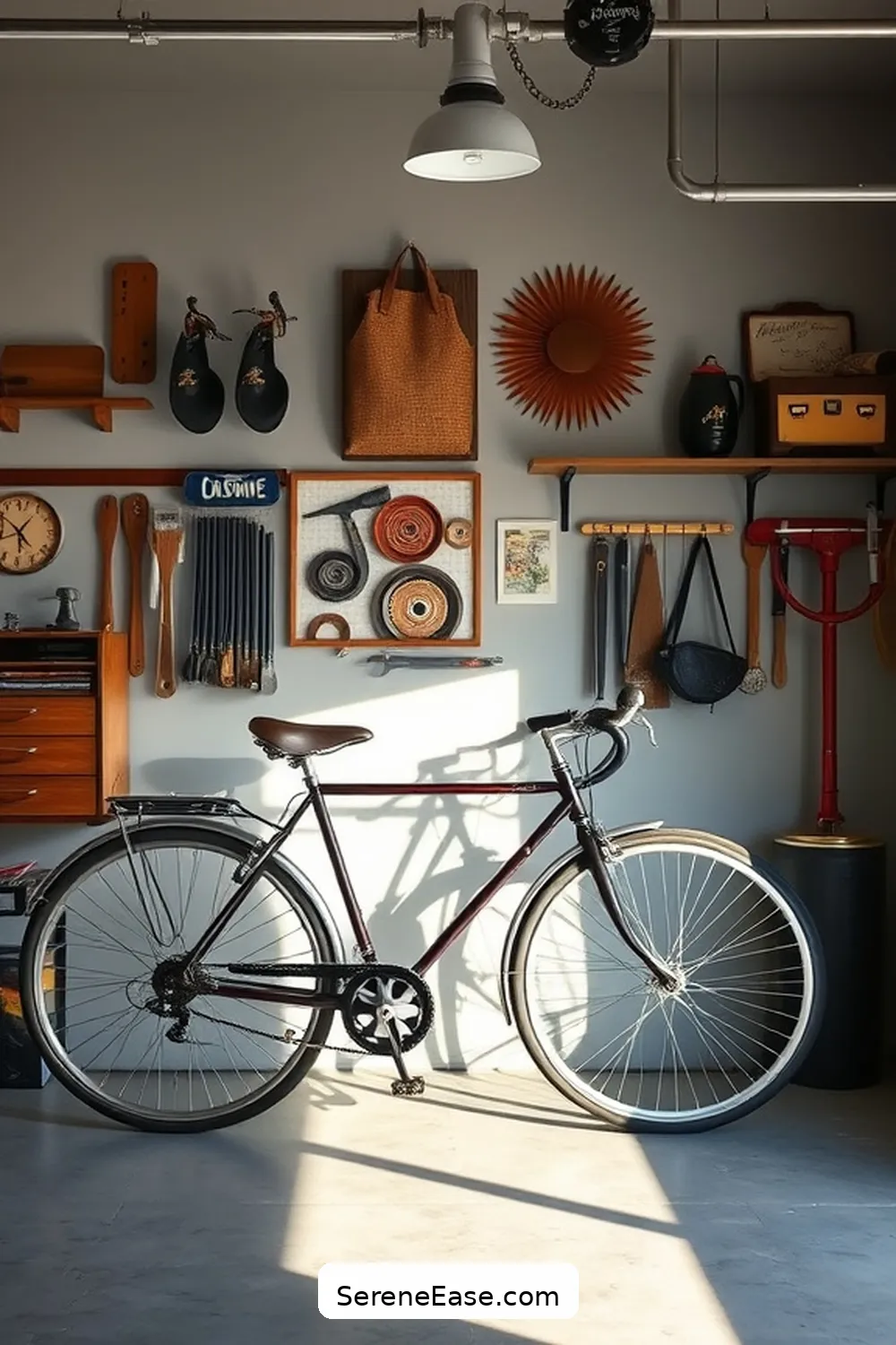 Personalize With Vintage Finds for 25 Ways to Achieve Black and White Mid-Century Modern Garage Style