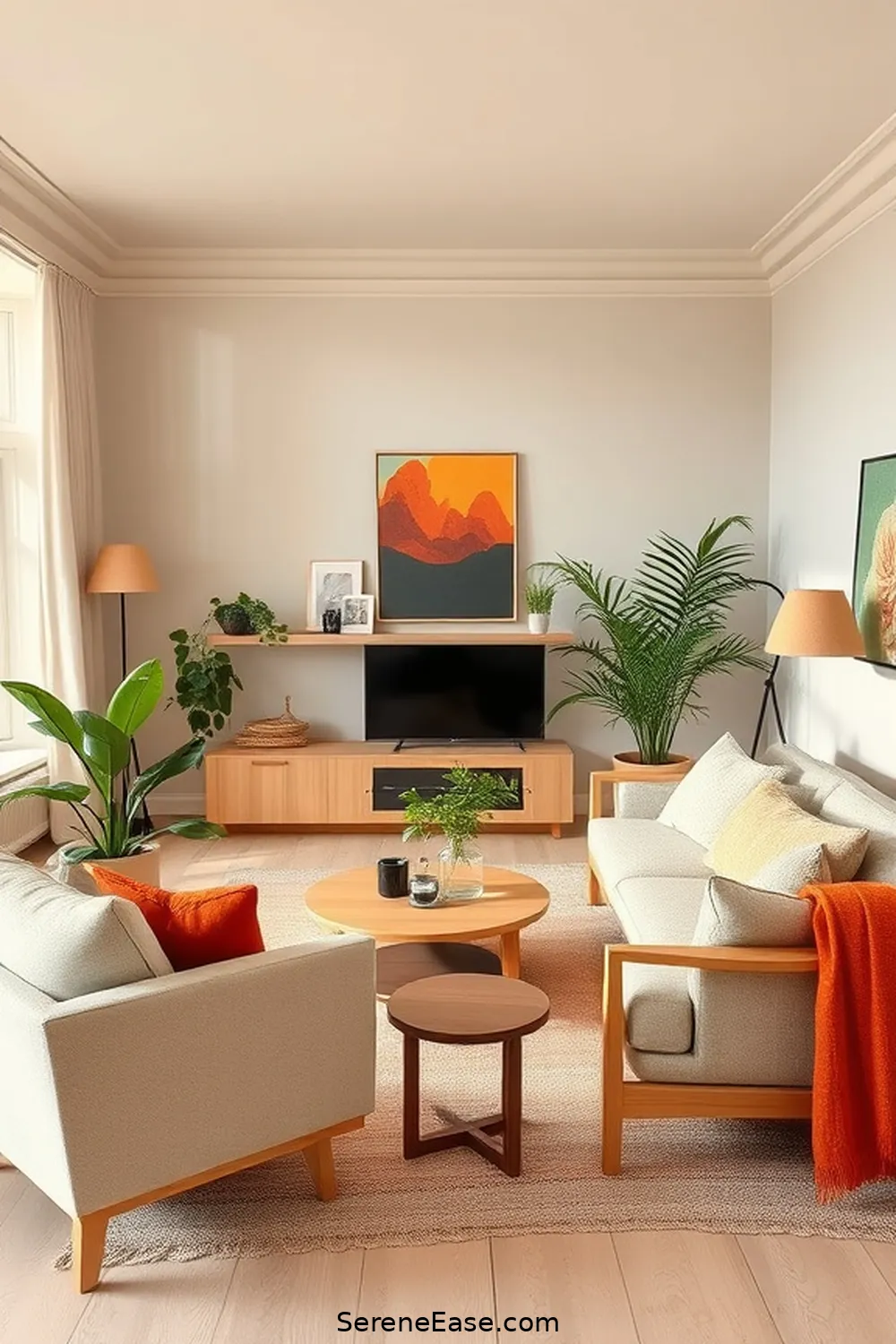 25 Ways to Achieve a Bold and Bright Scandinavian Style Living Room 2 Embrace a Neutral Base for 25 Ways to Achieve a Bold and Bright Scandinavian Style Living Room