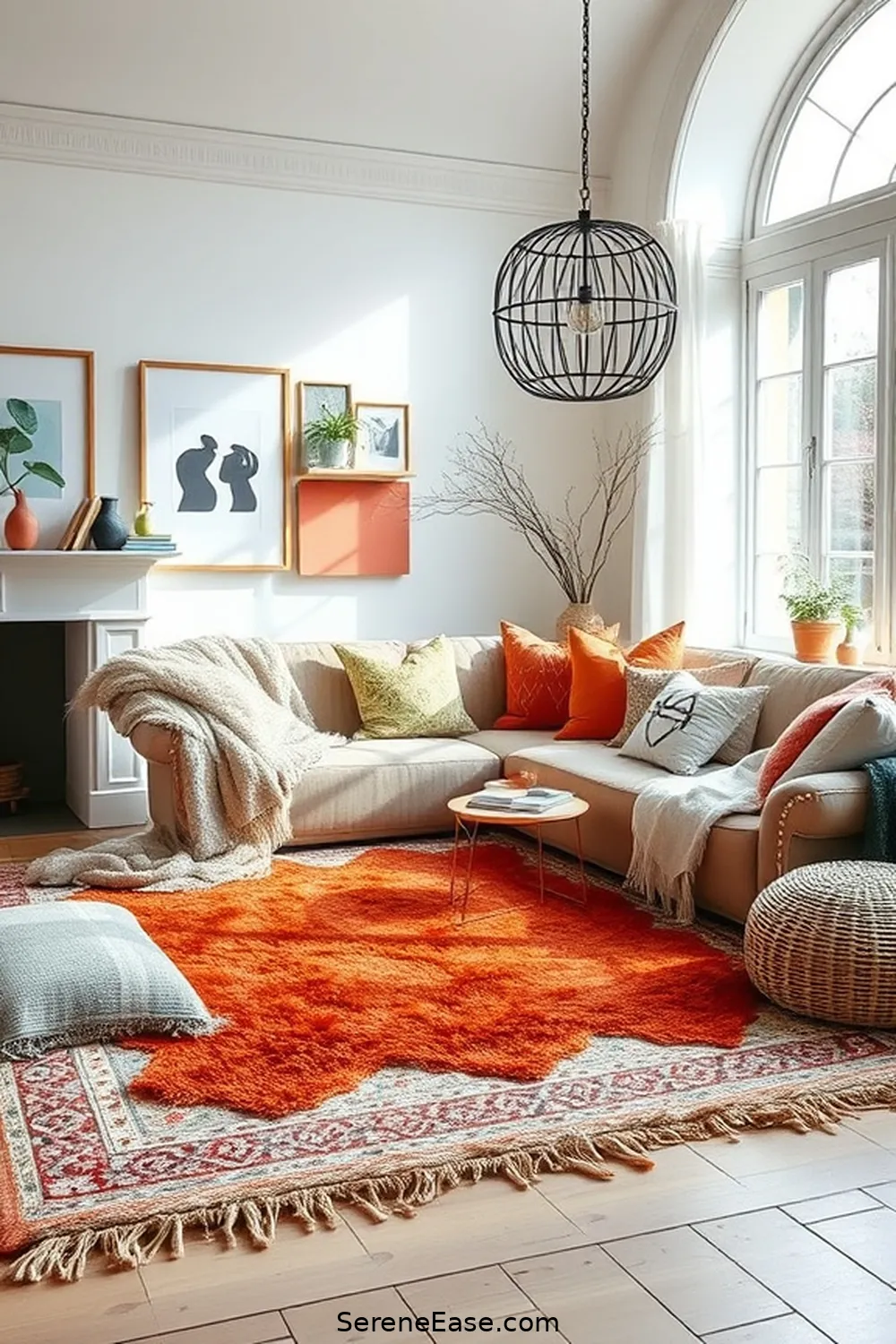 25 Ways to Achieve a Bold and Bright Scandinavian Style Living Room 6 Layer Textiles for Comfort for 25 Ways to Achieve a Bold and Bright Scandinavian Style Living Room