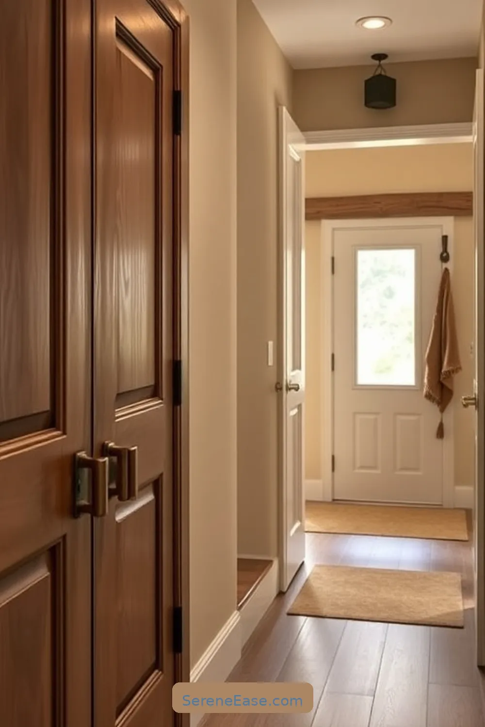 25 Ways to Incorporate Earth Tones in Modern Farmhouse Hallway Style 17 Choose Earthy Colored Door Hardware for 25 Ways to Incorporate Earth Tones in Modern Farmhouse Hallway Style