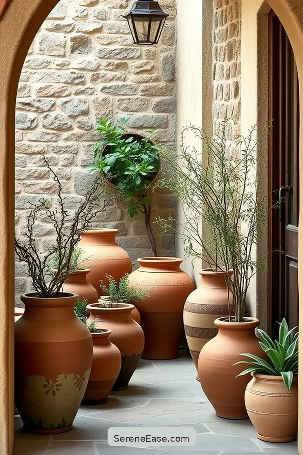 25 Ways to Incorporate Earth Tones in Rustic Entryway Style 17 Incorporate Clay or Terracotta Decor for 25 Ways to Incorporate Earth Tones in Rustic Entryway Style