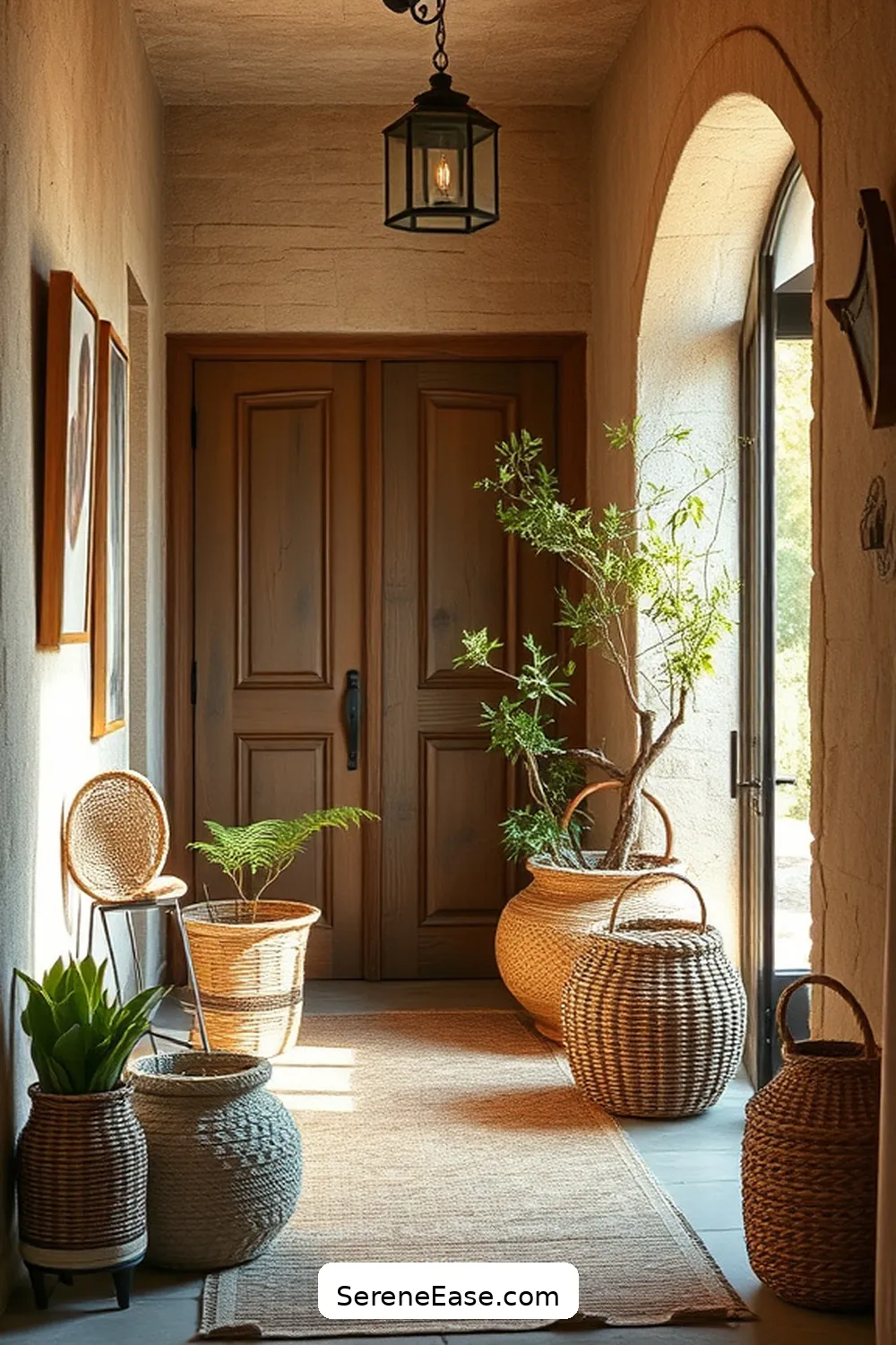 25 Ways to Incorporate Earth Tones in Rustic Entryway Style 19 Use a Neutral Color Palette for 25 Ways to Incorporate Earth Tones in Rustic Entryway Style