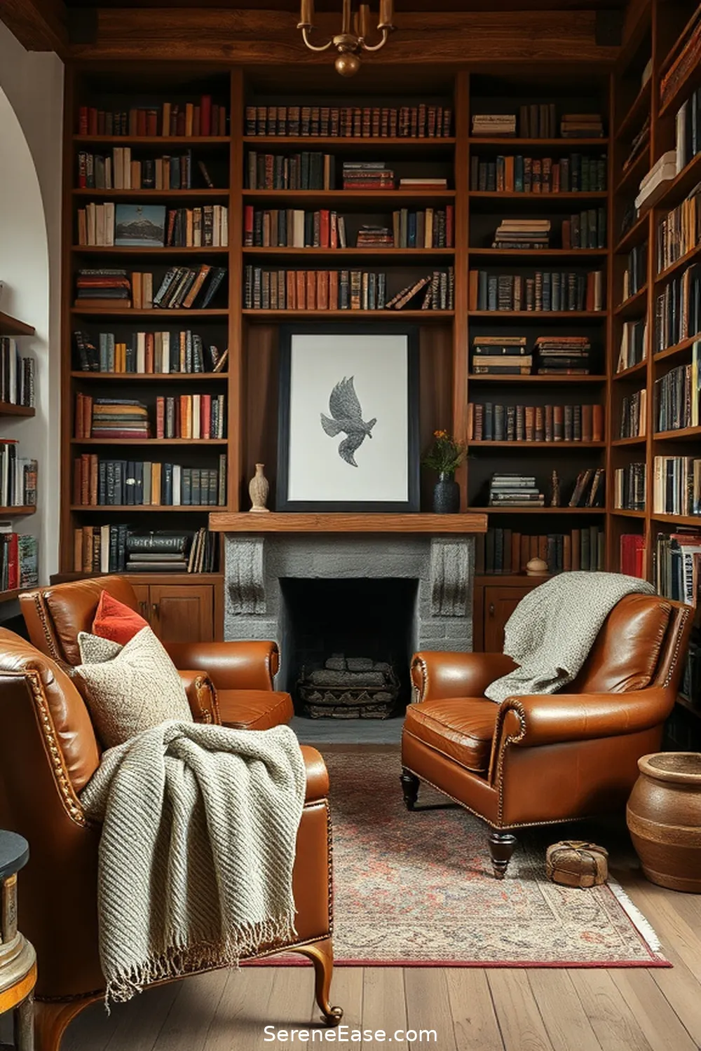 25 Ways to Incorporate Earth Tones in Scandinavian Style Libraries 19 Add Vintage or Rustic Items for 25 Ways to Incorporate Earth Tones in Scandinavian Style Libraries