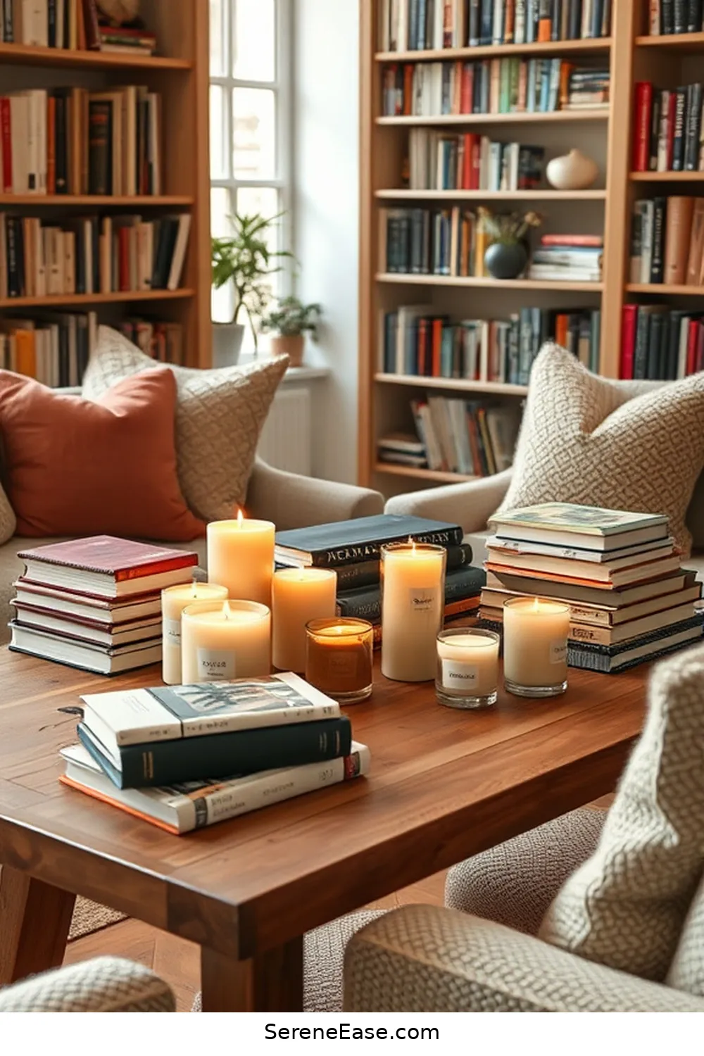 25 Ways to Incorporate Earth Tones in Scandinavian Style Libraries 25 Incorporate Earthy Scented Candles for 25 Ways to Incorporate Earth Tones in Scandinavian Style Libraries