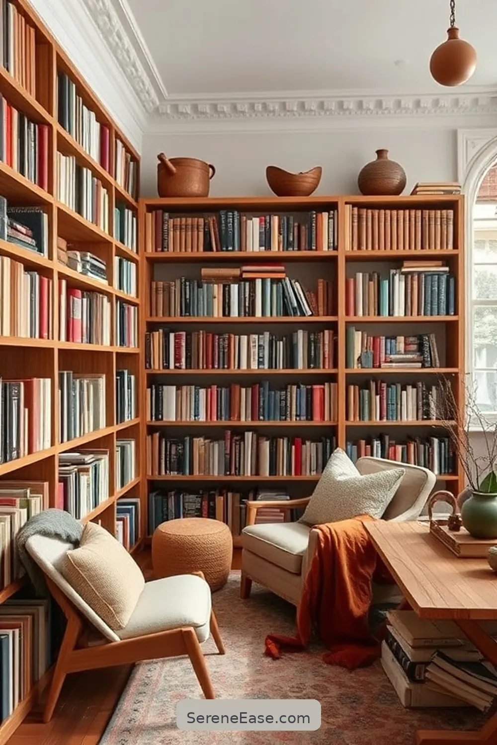 25 Ways to Incorporate Earth Tones in Scandinavian Style Libraries 15 Select Books With Earthy Covers for 25 Ways to Incorporate Earth Tones in Scandinavian Style Libraries