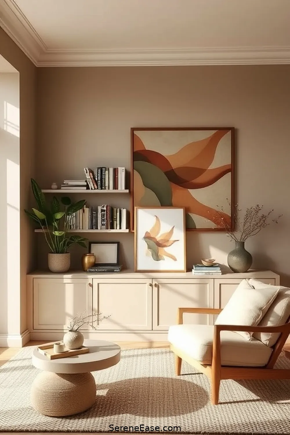 25 Ways to Incorporate Earth Tones in Scandinavian Style Libraries 7 Select Earthy Toned Wall Art for 25 Ways to Incorporate Earth Tones in Scandinavian Style Libraries
