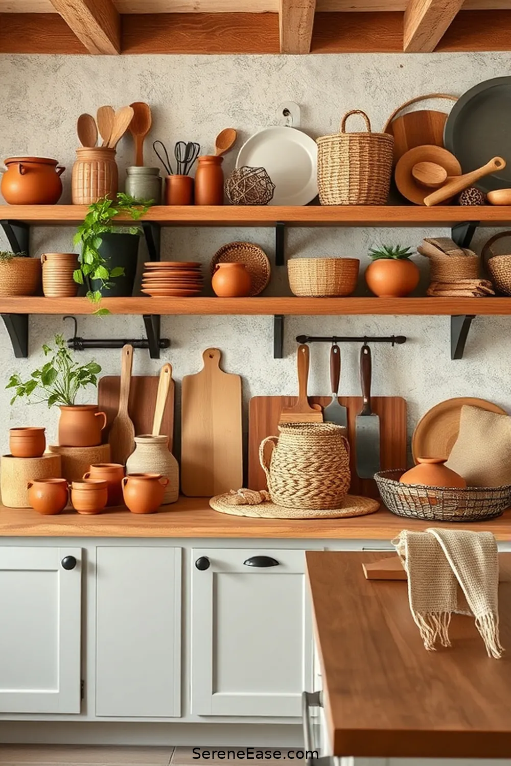 25 Ways to Incorporate Earth Tones in Your Modern Farmhouse Style Kitchen 17 Choose Earthy Kitchen Accessories for 25 Ways to Incorporate Earth Tones in Your Modern Farmhouse Style Kitchen