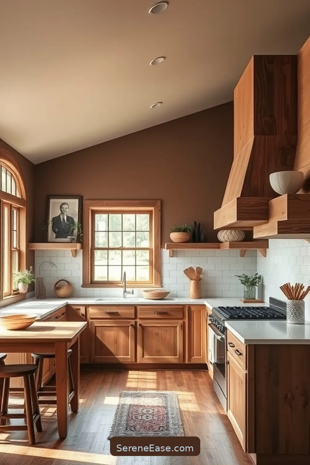 25 Ways to Incorporate Earth Tones in Your Modern Farmhouse Style Kitchen 4 Incorporate Natural Wood Accents for 25 Ways to Incorporate Earth Tones in Your Modern Farmhouse Style Kitchen