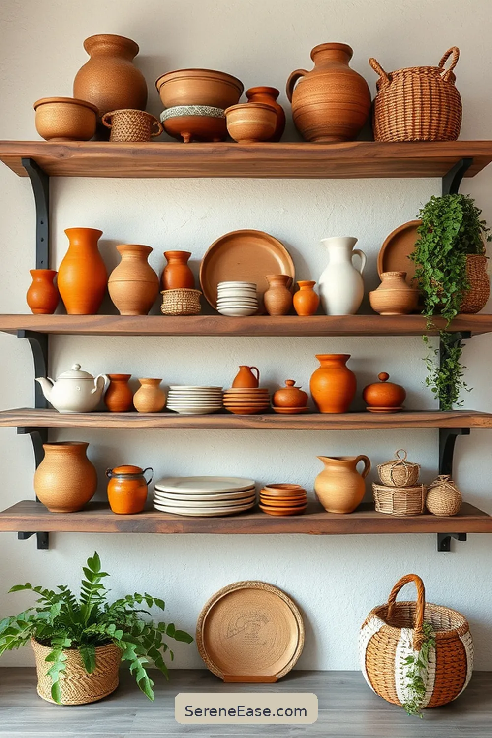 25 Ways to Incorporate Earth Tones in Your Modern Farmhouse Style Kitchen 18 Incorporate Vintage Finds for 25 Ways to Incorporate Earth Tones in Your Modern Farmhouse Style Kitchen