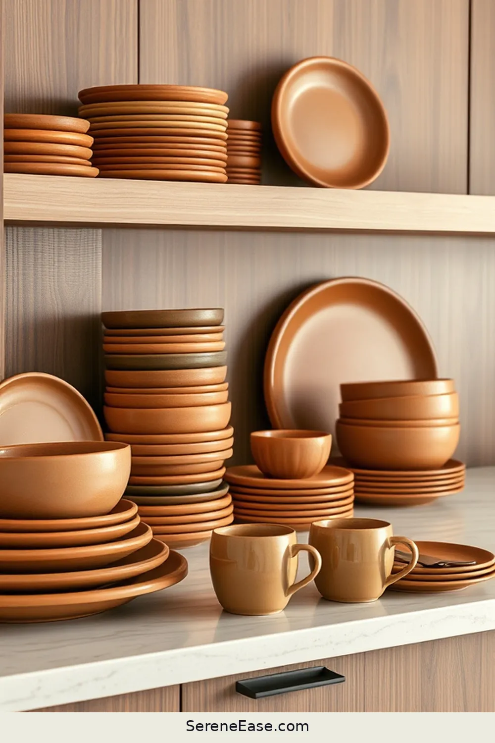 25 Ways to Incorporate Earth Tones in Your Modern Farmhouse Style Kitchen 20 Select Earth Tone Dishware for 25 Ways to Incorporate Earth Tones in Your Modern Farmhouse Style Kitchen