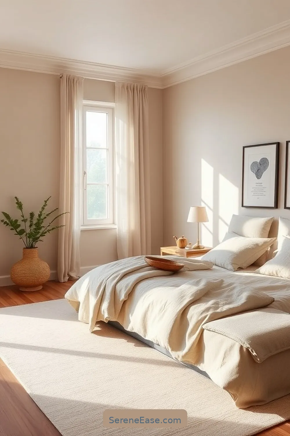 25 Ways to Incorporate Earth Tones in a Minimalist Bedroom Style 2 Choose a Neutral Color Palette for 25 Ways to Incorporate Earth Tones in a Minimalist Bedroom Style