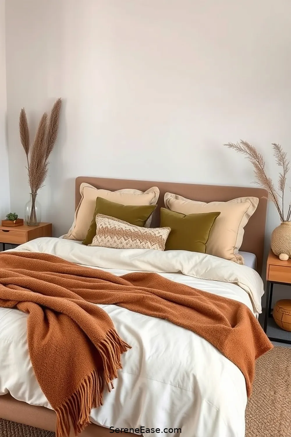 25 Ways to Incorporate Earth Tones in a Minimalist Bedroom Style 25 Create a Harmonious Bed Arrangement for 25 Ways to Incorporate Earth Tones in a Minimalist Bedroom Style