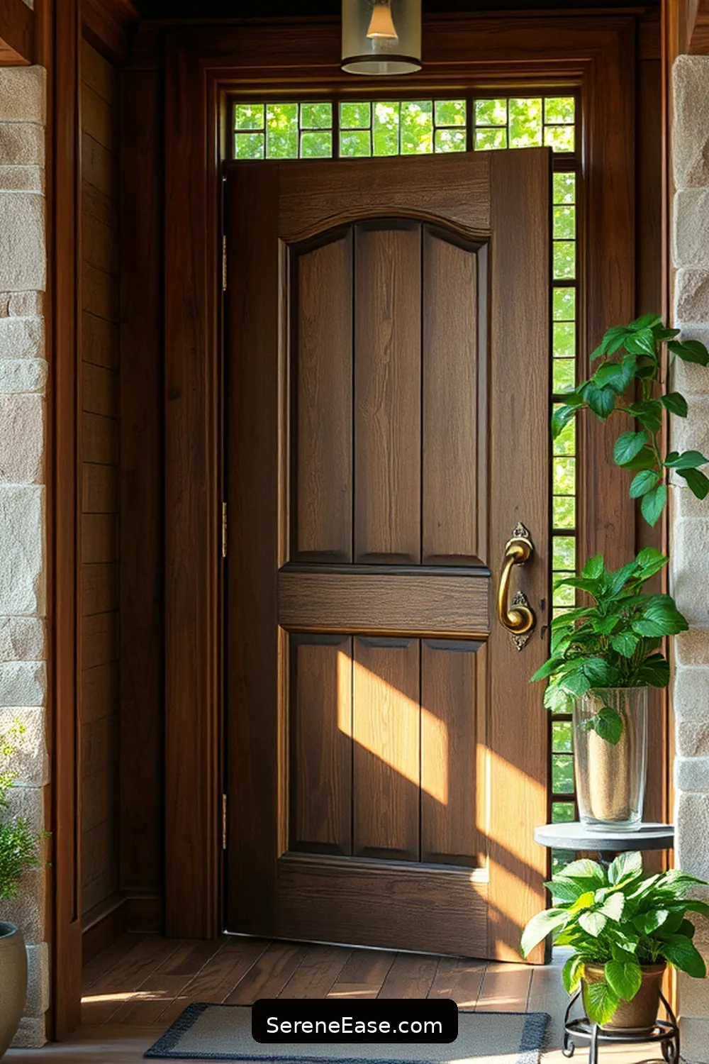 25 Ways to Incorporate Metallic Accents in a Rustic Entryway Style 2 Brass Doorknobs for a Vintage Touch for 25 Ways to Incorporate Metallic Accents in a Rustic Entryway Style