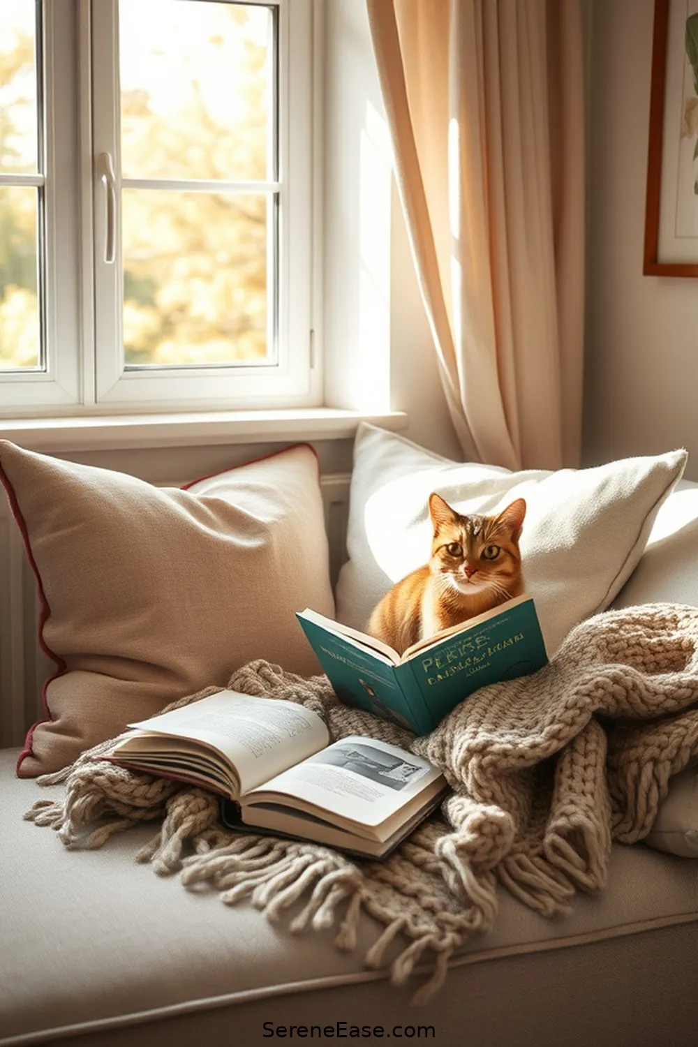 25 Ways to Incorporate Neutral Tones in a Bohemian Style Library 8 Create a Cozy Reading Nook for 25 Ways to Incorporate Neutral Tones in a Bohemian Style Library