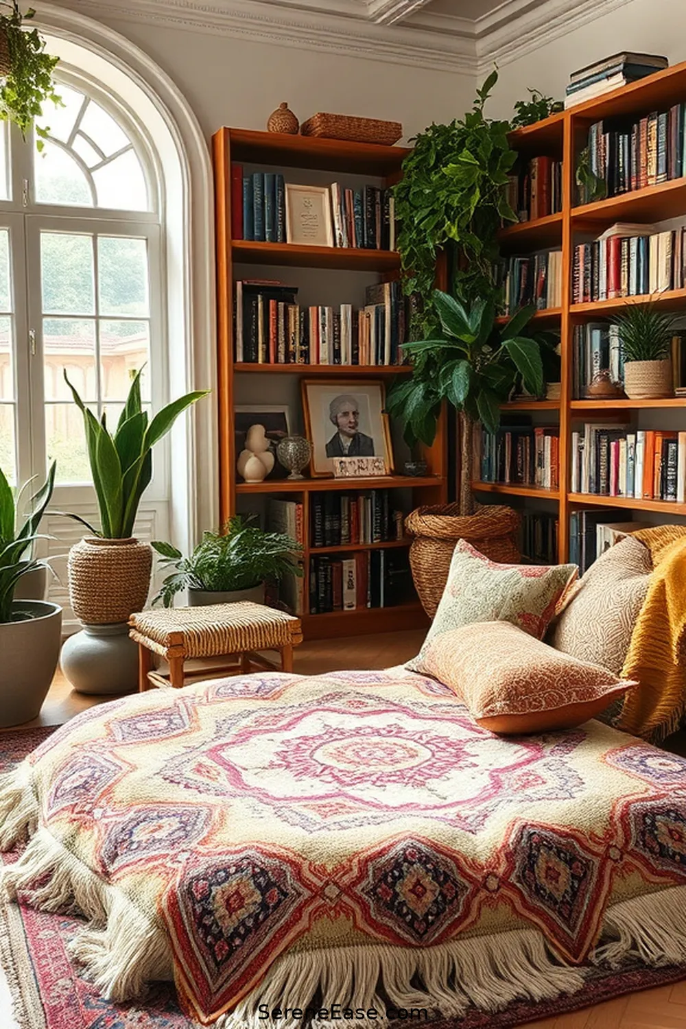 25 Ways to Incorporate Neutral Tones in a Bohemian Style Library 17 Incorporate a Floor Cushion for 25 Ways to Incorporate Neutral Tones in a Bohemian Style Library
