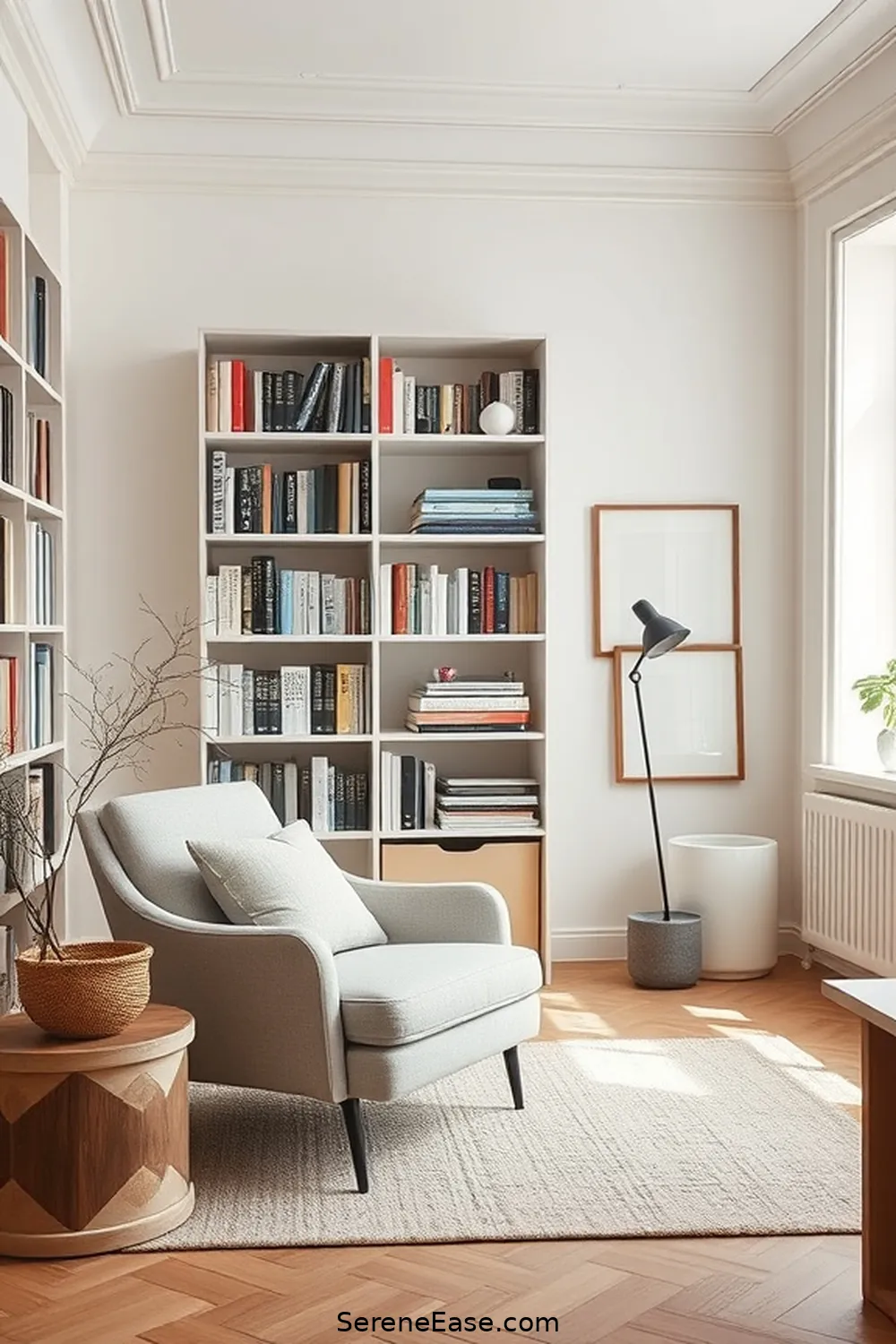 25 Ways to Incorporate Neutral Tones in a Bohemian Style Library 20 Use Minimalist Decor for 25 Ways to Incorporate Neutral Tones in a Bohemian Style Library