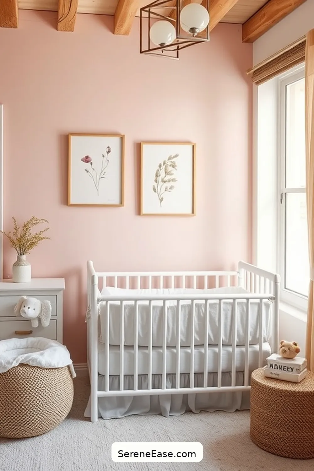 25 Ways to Incorporate Pastels Into Rustic Nursery Style 23 Add Pastel Accent Walls for 25 Ways to Incorporate Pastels Into Rustic Nursery Style