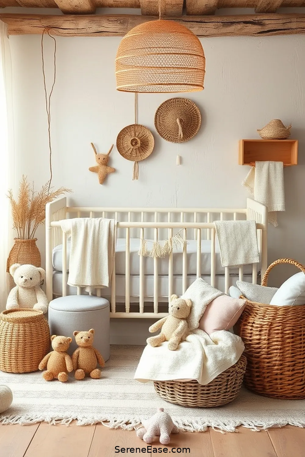 25 Ways to Incorporate Pastels Into Rustic Nursery Style 7 Mix and Match Textures for 25 Ways to Incorporate Pastels Into Rustic Nursery Style