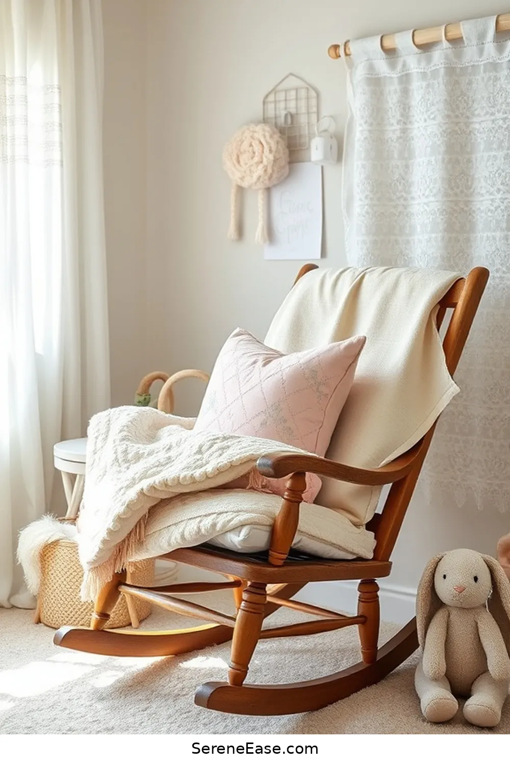 25 Ways to Incorporate Pastels Into Rustic Nursery Style 15 Use Pastel Accent Pillows for 25 Ways to Incorporate Pastels Into Rustic Nursery Style