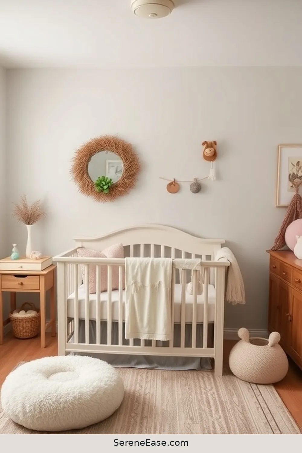 25 Ways to Incorporate Pastels Into Rustic Nursery Style 5 Use Soft Pastel Wall Paint for 25 Ways to Incorporate Pastels Into Rustic Nursery Style