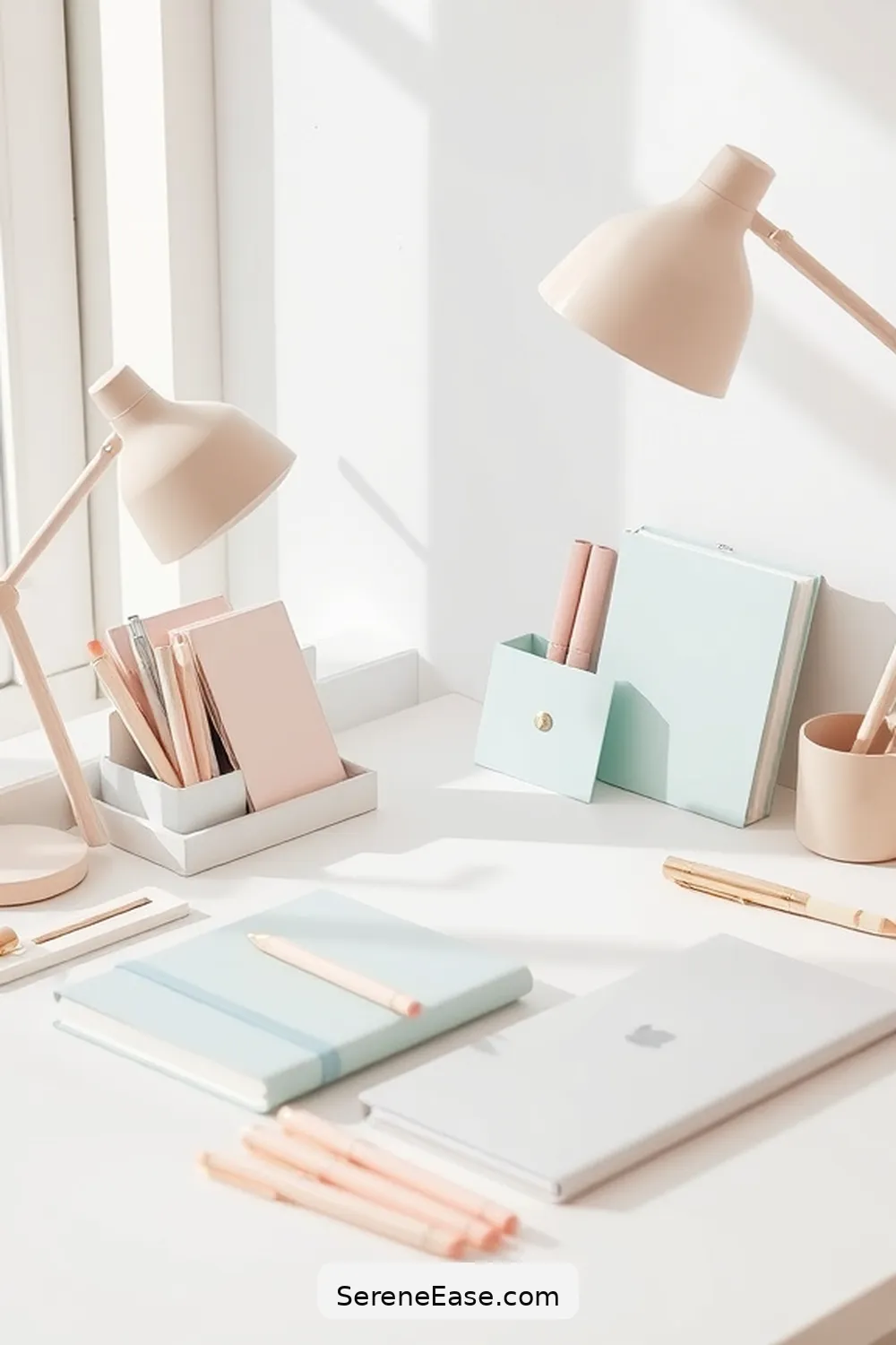 25 Ways to Incorporate Pastels in Your Minimalist Home Office Style 6 Pastel Stationery for 25 Ways to Incorporate Pastels in Your Minimalist Home Office Style