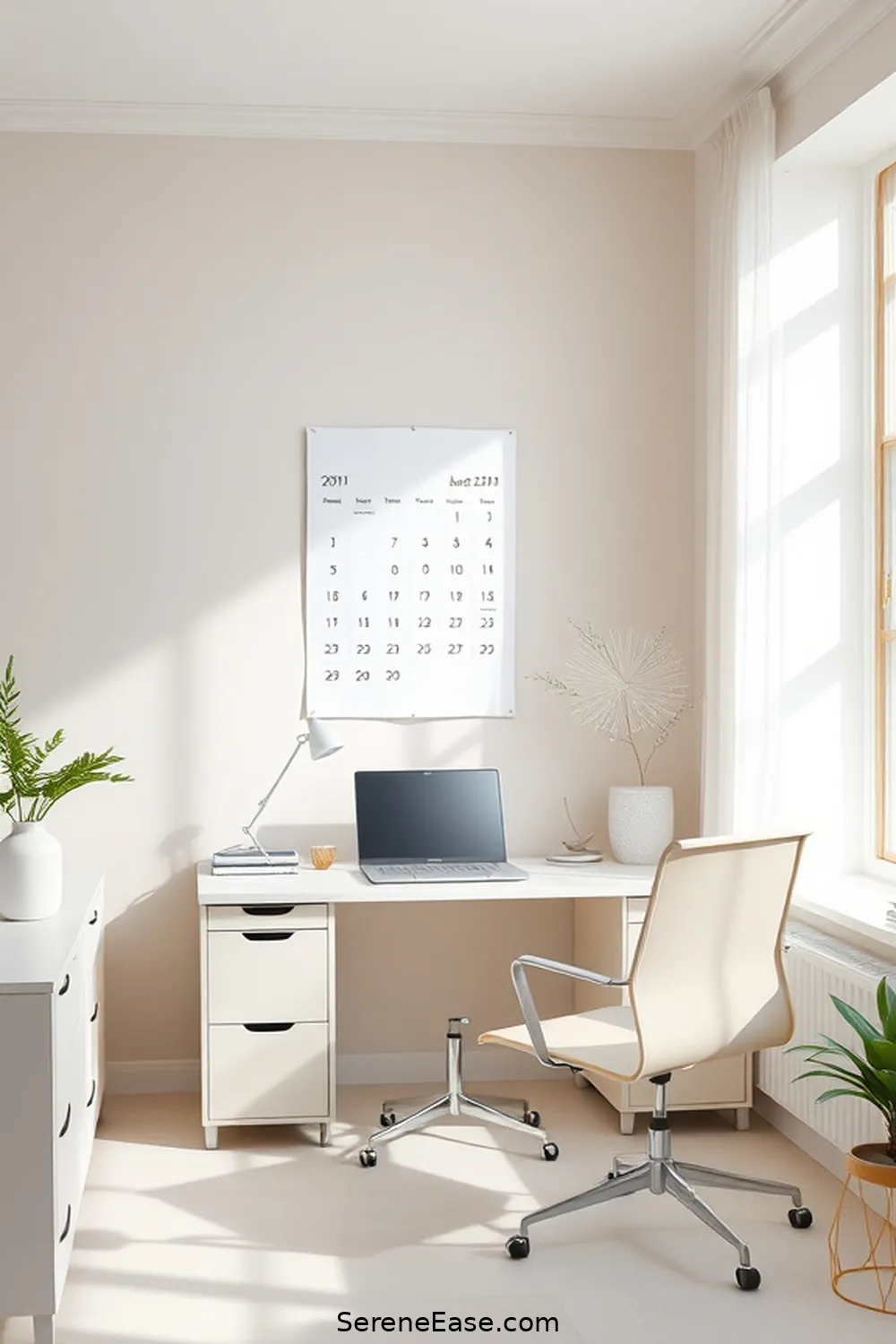 25 Ways to Incorporate Pastels in Your Minimalist Home Office Style 15 Pastel Wall Calendar for 25 Ways to Incorporate Pastels in Your Minimalist Home Office Style
