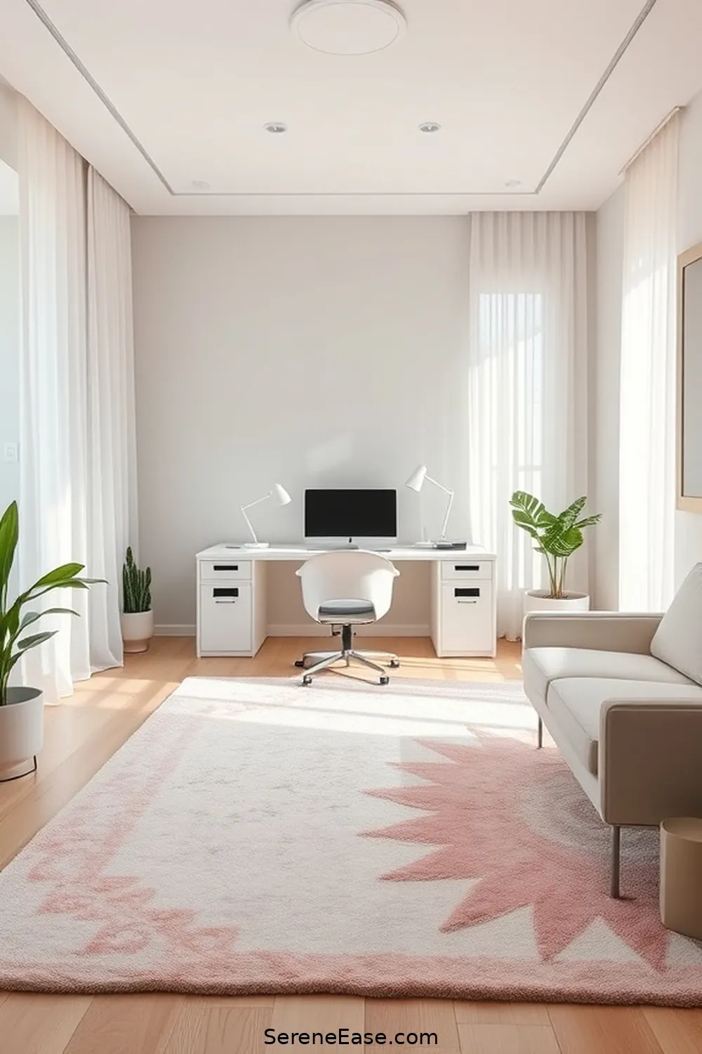 25 Ways to Incorporate Pastels in Your Minimalist Home Office Style 9 Soft Pastel Rugs for 25 Ways to Incorporate Pastels in Your Minimalist Home Office Style