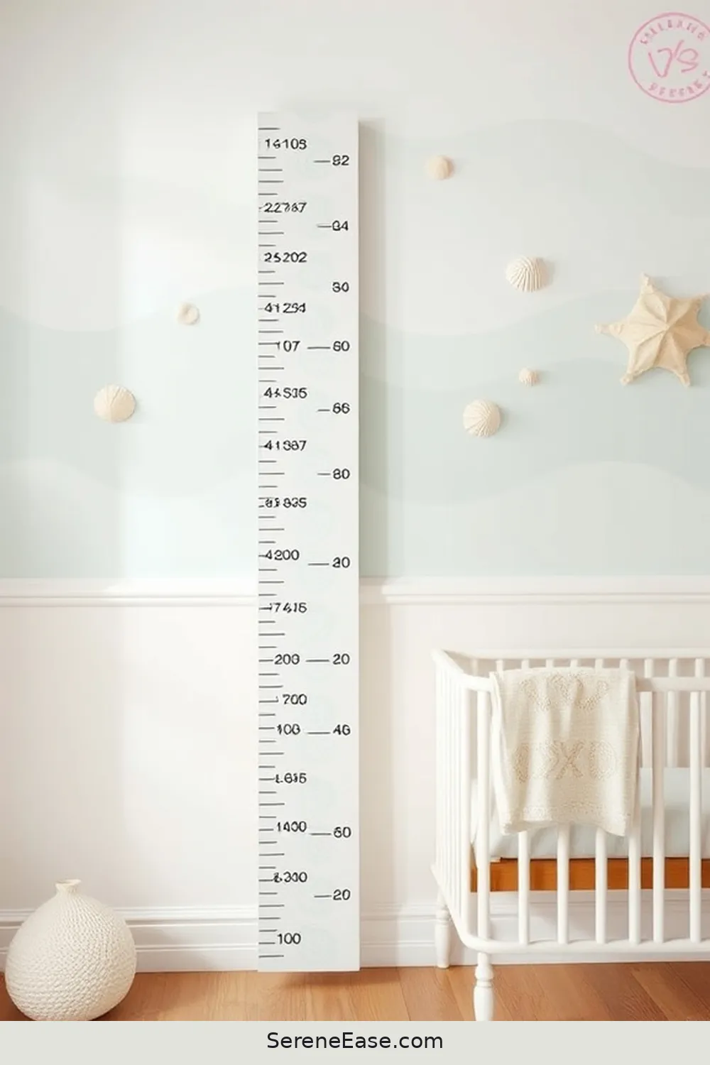 25 Ways to Incorporate Pastels in a Coastal Nursery Style 21 Include Pastel-Themed Growth Charts for 25 Ways to Incorporate Pastels in a Coastal Nursery Style