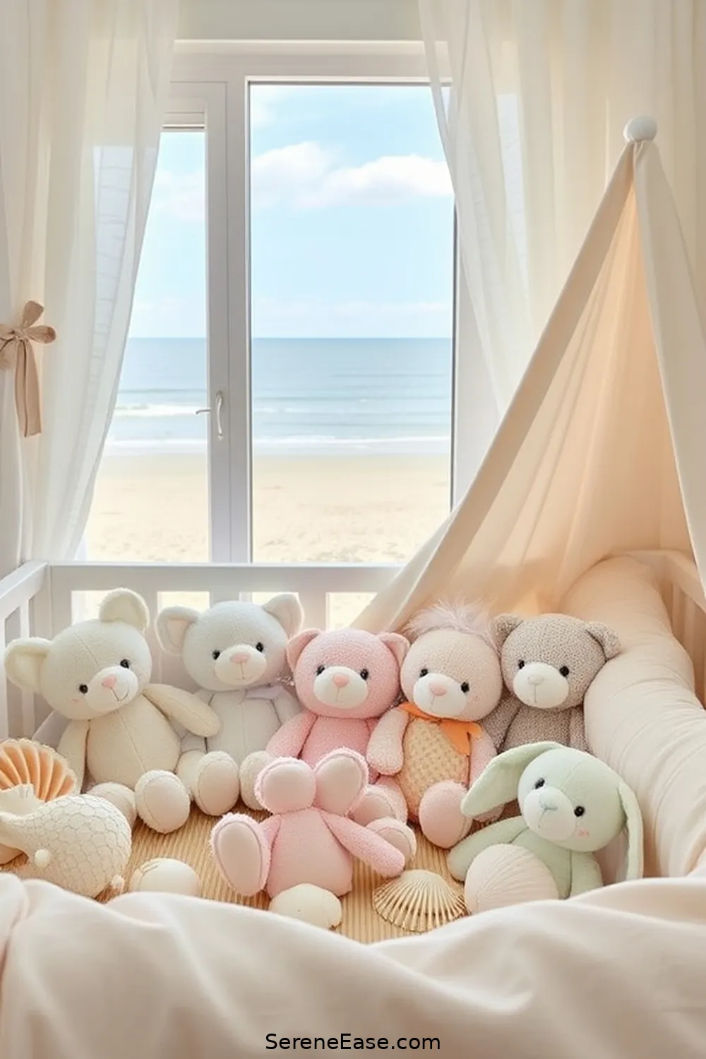 25 Ways to Incorporate Pastels in a Coastal Nursery Style 11 Include Pastel-Themed Stuffed Animals for 25 Ways to Incorporate Pastels in a Coastal Nursery Style