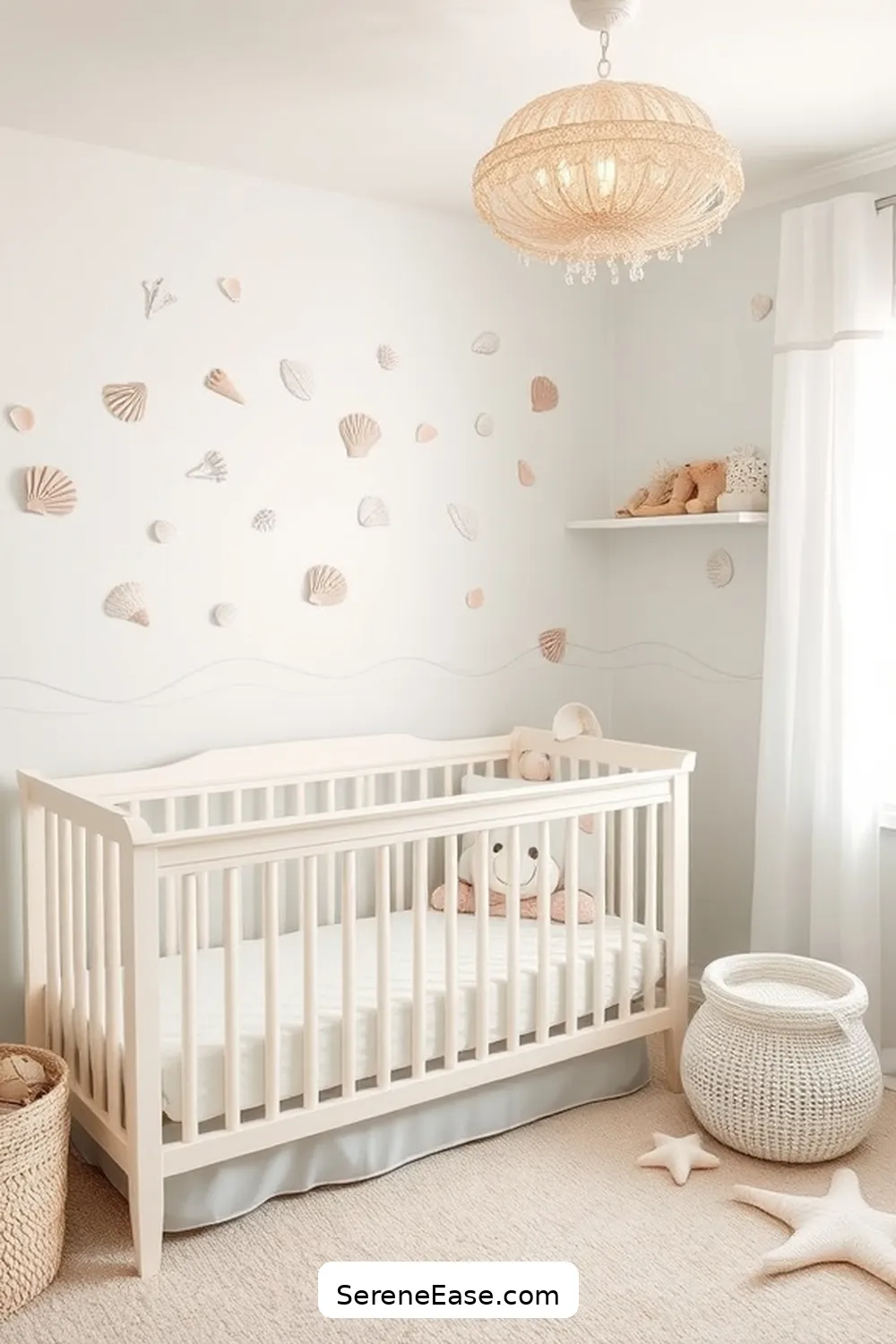 25 Ways to Incorporate Pastels in a Coastal Nursery Style 15 Use Pastel Decorative Wall Decals for 25 Ways to Incorporate Pastels in a Coastal Nursery Style