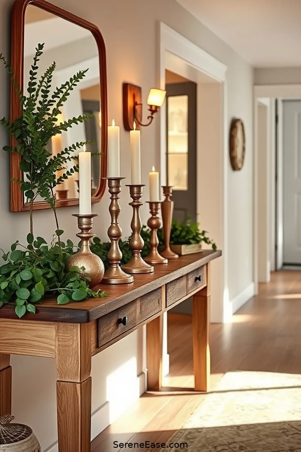 25 Ways to Incorporate Pastels in a Modern Farmhouse Hallway Style 22 Pastel Candle Holders for 25 Ways to Incorporate Pastels in a Modern Farmhouse Hallway Style