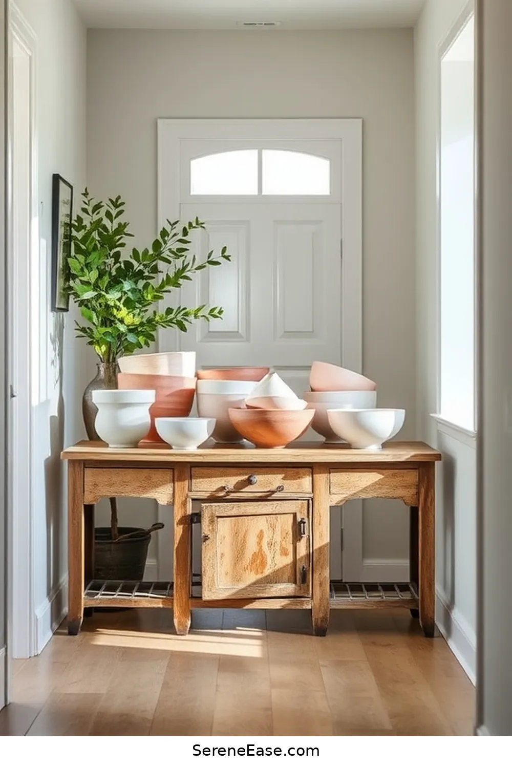 25 Ways to Incorporate Pastels in a Modern Farmhouse Hallway Style 25 Pastel Decorative Bowls for 25 Ways to Incorporate Pastels in a Modern Farmhouse Hallway Style