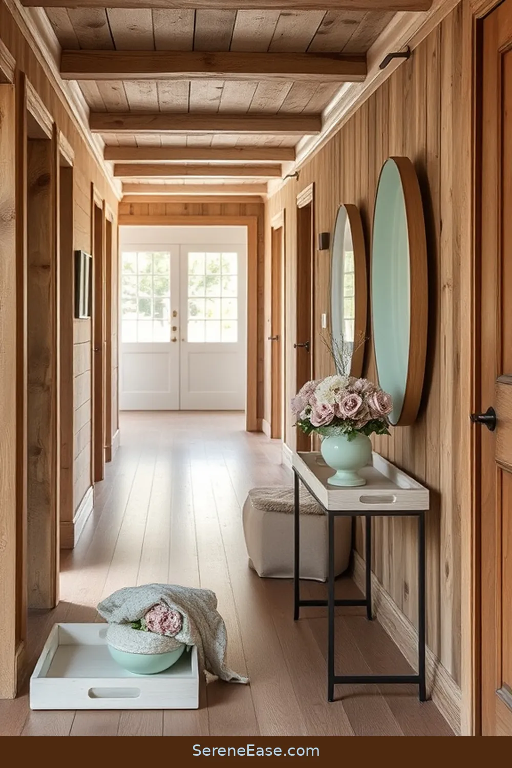 25 Ways to Incorporate Pastels in a Modern Farmhouse Hallway Style 12 Pastel Decorative Trays for 25 Ways to Incorporate Pastels in a Modern Farmhouse Hallway Style