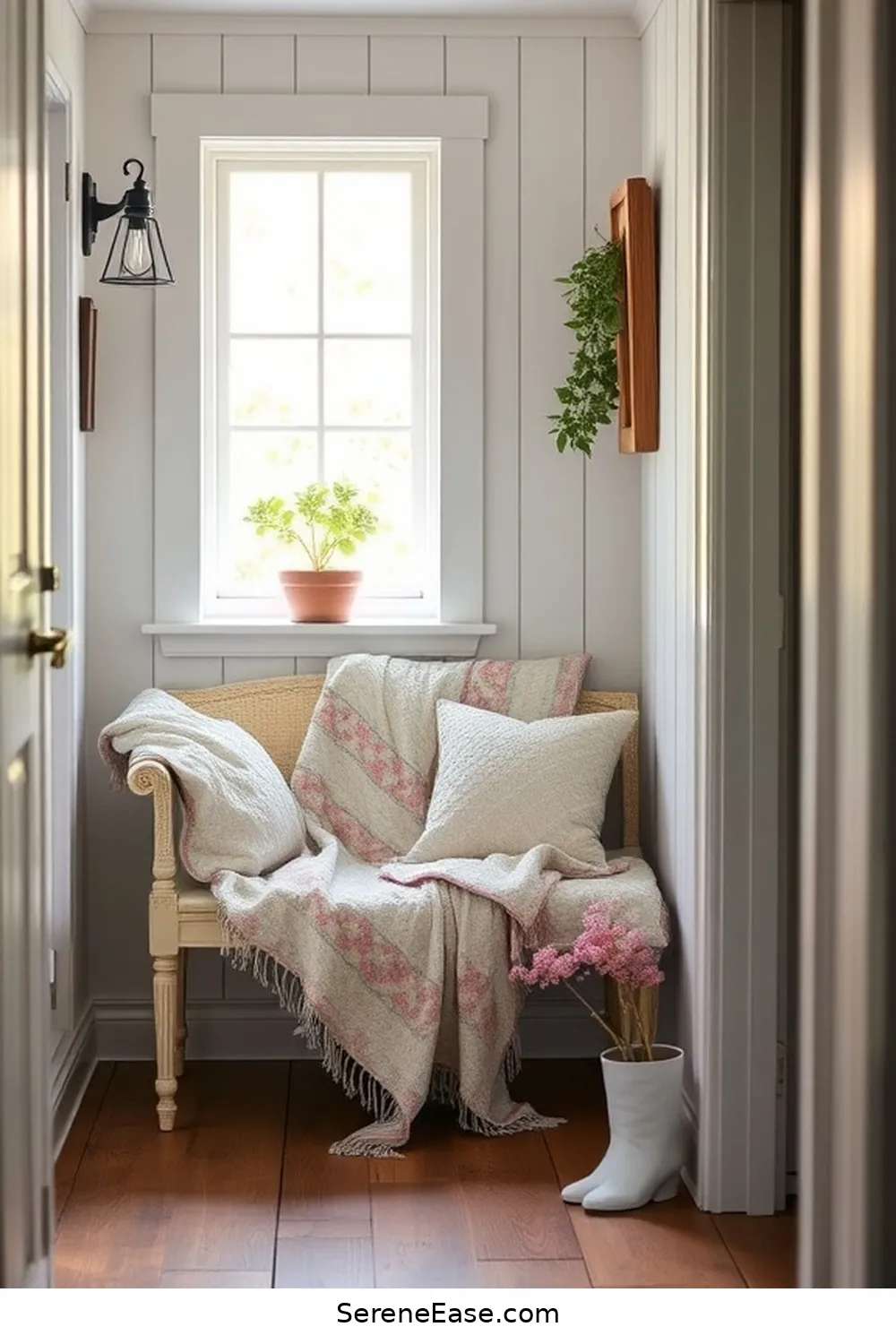25 Ways to Incorporate Pastels in a Modern Farmhouse Hallway Style 24 Pastel Quilts or Throws for 25 Ways to Incorporate Pastels in a Modern Farmhouse Hallway Style