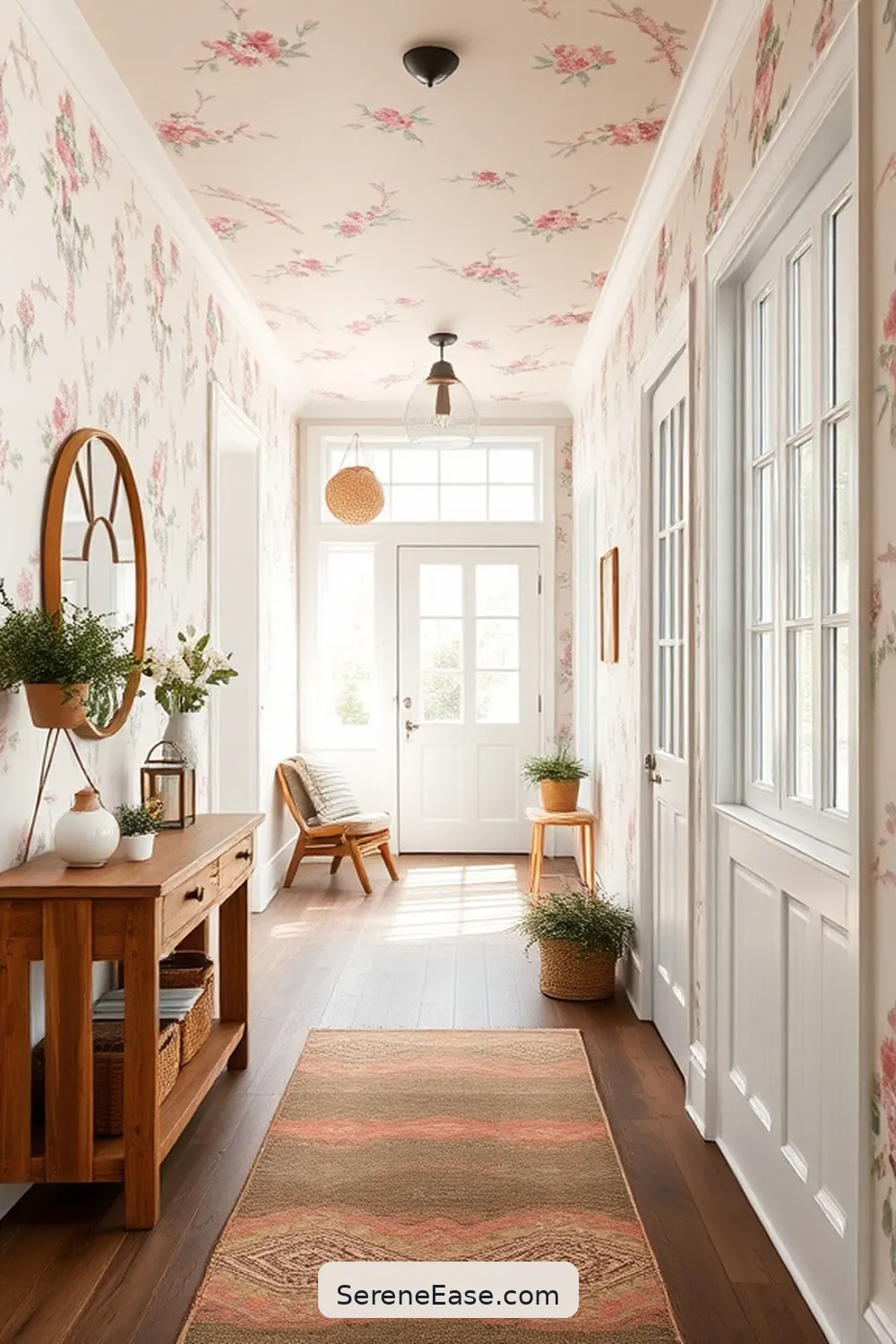 25 Ways to Incorporate Pastels in a Modern Farmhouse Hallway Style 3 Pastel Wallpaper With Farmhouse Patterns for 25 Ways to Incorporate Pastels in a Modern Farmhouse Hallway Style
