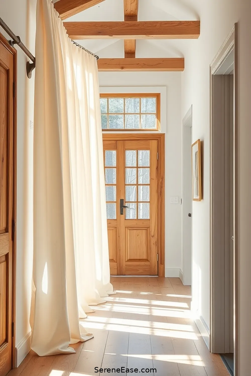 25 Ways to Incorporate Pastels in a Modern Farmhouse Hallway Style 14 Soft Pastel Curtains for 25 Ways to Incorporate Pastels in a Modern Farmhouse Hallway Style