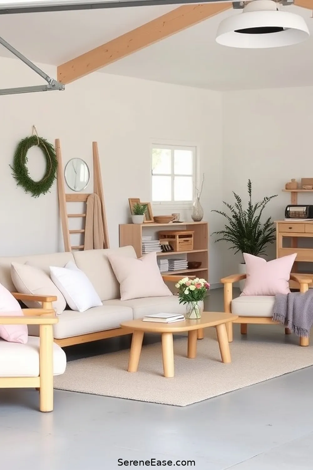 25 Ways to Incorporate Pastels in a Scandinavian-Style Garage 11 Add Pastel Cushions or Upholstery for 25 Ways to Incorporate Pastels in a Scandinavian-Style Garage