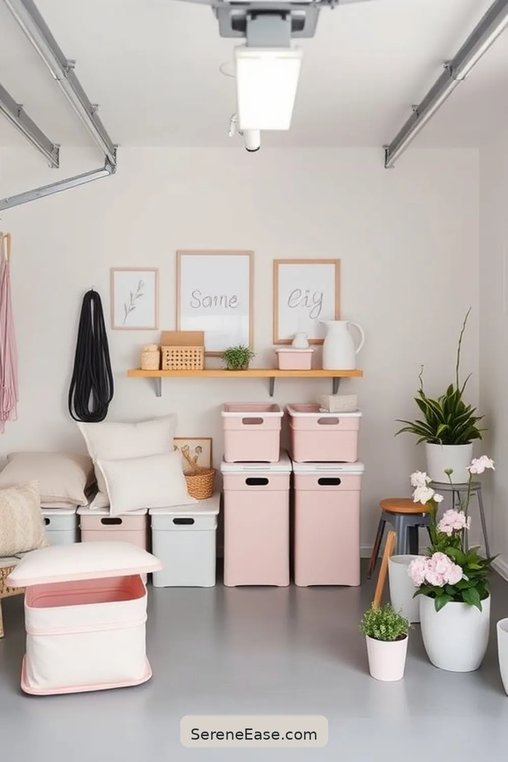 25 Ways to Incorporate Pastels in a Scandinavian-Style Garage 16 Use Pastel Décor Accessories for 25 Ways to Incorporate Pastels in a Scandinavian-Style Garage
