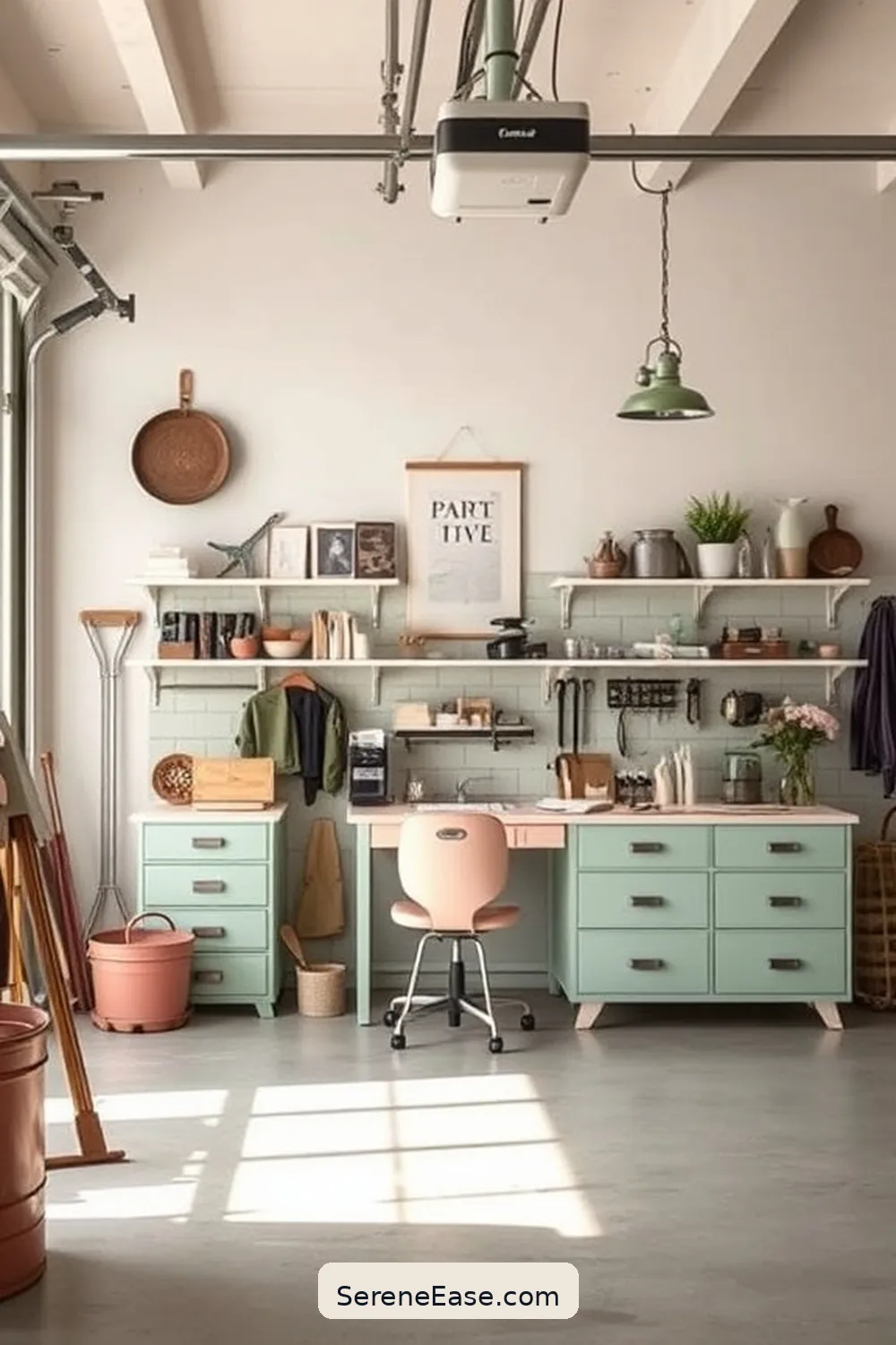 25 Ways to Use Pastels in Your Modern Farmhouse Garage Style 25 Create a Pastel-Themed Workspace for 25 Ways to Use Pastels in Your Modern Farmhouse Garage Style