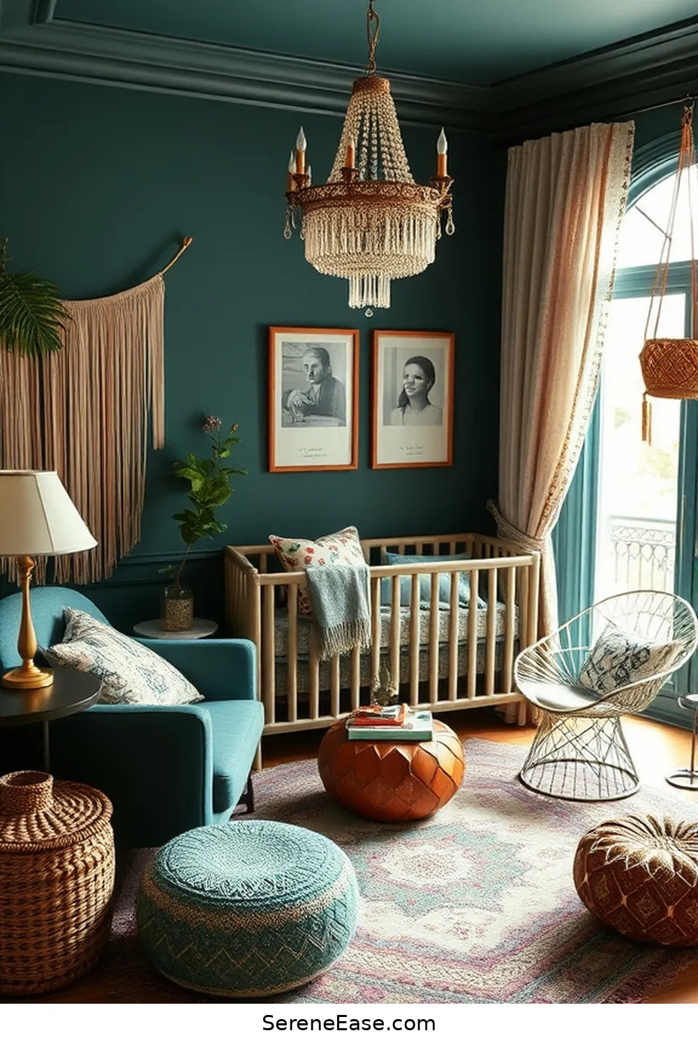 A Guide to Bohemian Style Nursery Decor With Jewel Tones 4 Furniture Selection for a Boho Nursery for A Guide to Bohemian Style Nursery Decor With Jewel Tones