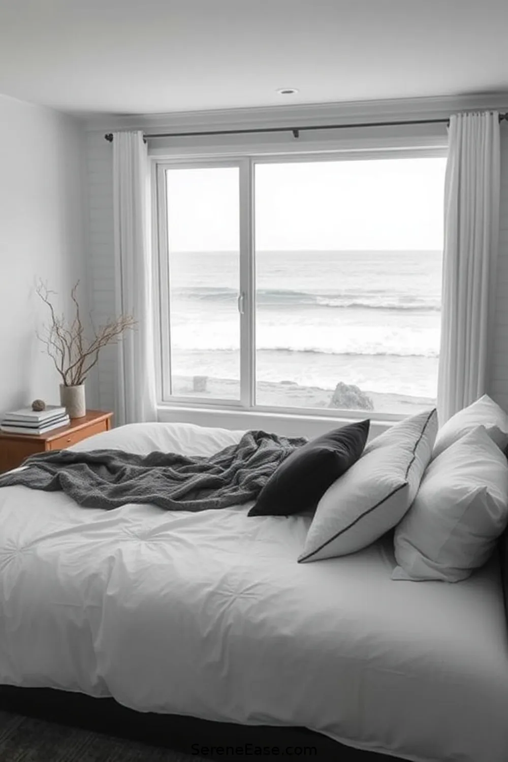 Achieve Black and White Coastal Bedroom Style 11 Creating a Relaxing Atmosphere for Achieve Black and White Coastal Bedroom Style