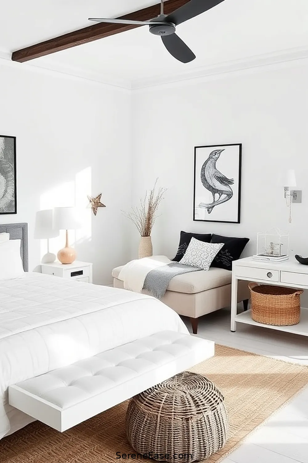 Achieve Black and White Coastal Bedroom Style 4 Selecting Coastal-Inspired Furniture for Achieve Black and White Coastal Bedroom Style